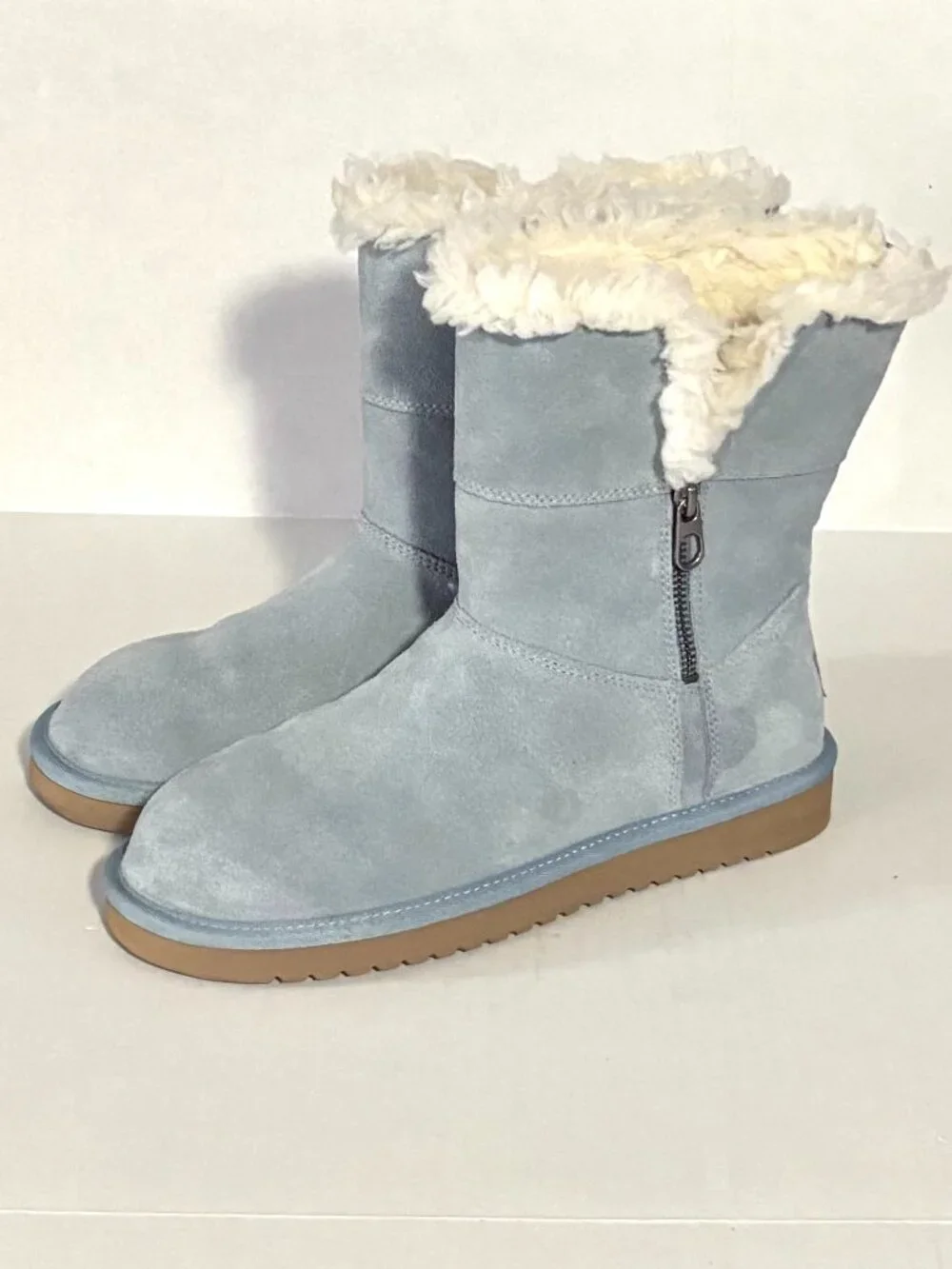 Koolaburra by UGG Womens Aribel Short Blue Boots Size 8